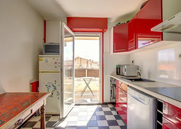 아파트 Le Verone Climatisation Terrasse Parking Prive *