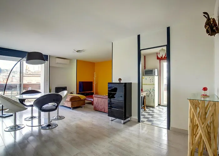 Le Verone Climatisation Terrasse Parking Prive