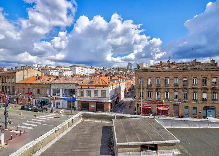 Le Vérone Climatisation Terrasse Parking Privé Toulouse