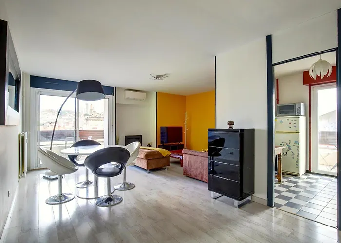 아파트 Le Verone Climatisation Terrasse Parking Prive